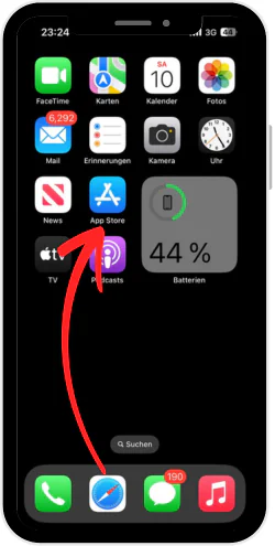 App Store tətbiqini açın.
